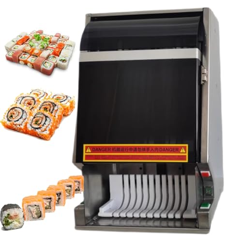 Sushi-Maker, automatische Schneidemaschine für 8/10/12 Sushi-Rollen, einfaches Schneiden verschiedener Formen, zeitsparend, für Restaurant, Küche, Snackbar,8slices Sushi-Maker, automatische Schneidemaschine für 8/10/12 Sushi-Rollen, einfaches Schneiden verschiedener Formen, zeitsparend, für Restaurant, Küche, Snackbar,8slices von Nicvrea