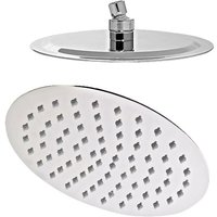 Design Regendusche Metall Kopfbrause oval 300 x 200mm extra flach, vaneda m+ von Nie Wieder Bohren