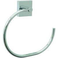 Nie Wieder Bohren - nwb Handtuchring Pro 030 P03207 chrom, mit Befestigungstechnik zum Kleben von Nie Wieder Bohren