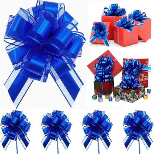 5 Stück Geschenkschleife Groß, 7.09 in(18cm) Geschenk Schleife, Große Schleife Riesen Schleife Geschenk. Große Pull Bow für Auto Dekor Hochzeit New Houses Party Feier Geschenkschleife Tüten-Blau 5 Stück Geschenkschleife Groß, 7.09 in(18cm) Geschenk Schleife, Große Schleife Riesen Schleife Geschenk. Große Pull Bow für Auto Dekor Hochzeit New Houses Party Feier Geschenkschleife Tüten-Blau von NieYat
