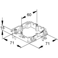 Niedax Geräteträger GDTR 15 von Niedax