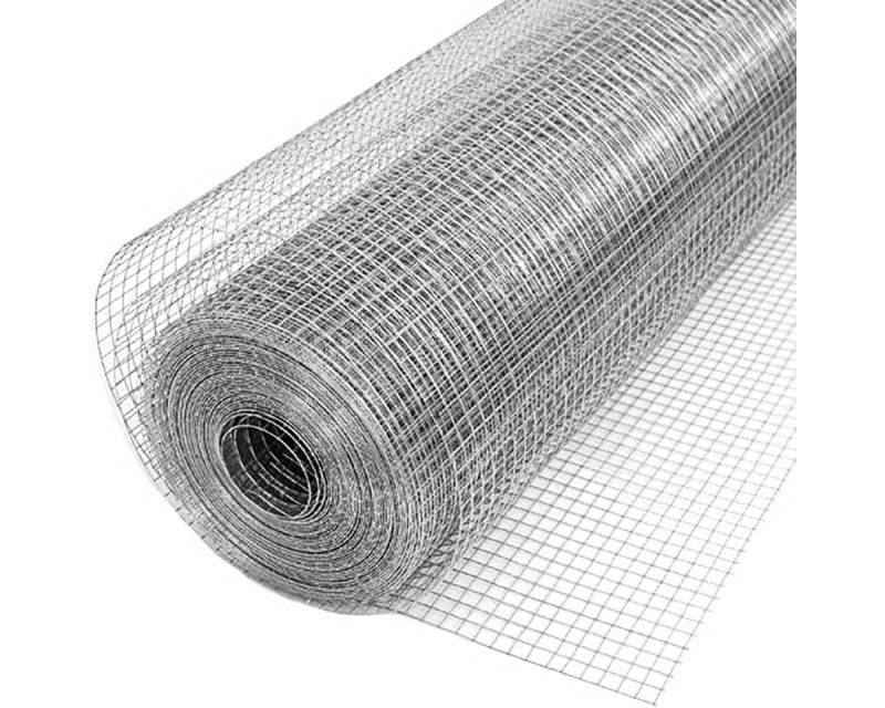 Niederberg Metall Maschendrahtzaun 20 x 1 m Feuerverzinkt - Volierendraht - Kaninchen, Vögel, Kleintiere von Niederberg Metall