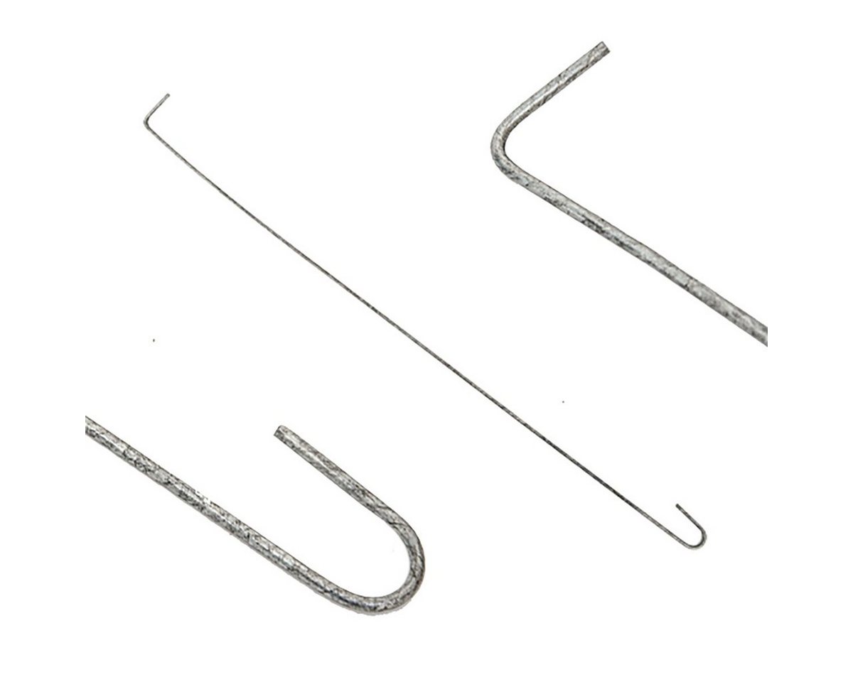 Niederberg Metall Zaun-Eckverbinder Gabionenhaken 55 cm 10 Stück als Set, Verbindungsset von Niederberg Metall