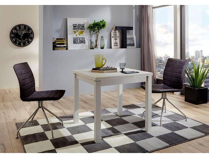 Esstisch NIEHOFF SITZMÖBEL Minimax , weiß, B:110cm H:76cm T:70cm, Tische, in 3 Farben und 3 Größen, mit Auszugsfunktion Esstisch NIEHOFF SITZMÖBEL Minimax , weiß, B:110cm H:76cm T:70cm, Tische, in 3 Farben und 3 Größen, mit Auszugsfunktion von Niehoff-Sitzmöbel