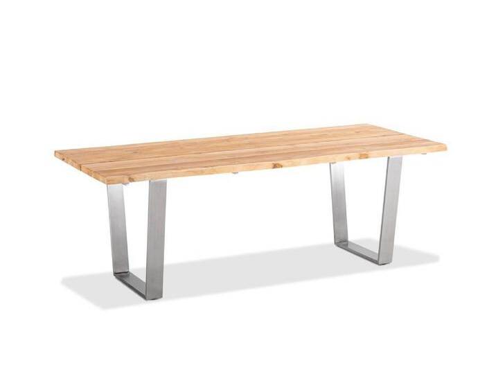 NIEHOFF GARDEN Gartentisch, braun, Aluminium, BraunSilber NIEHOFF GARDEN Gartentisch, braun, Aluminium, BraunSilber von Niehoff-Sitzmöbel