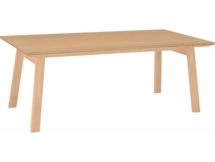 NIEHOFF SITZMÖBEL Esstisch, Massivholz Wildeiche oder Eiche bianco geölt, in 3 Breiten, braun, eiche bianco von Niehoff-Sitzmöbel