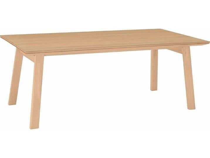 NIEHOFF SITZMÖBEL Esstisch, Massivholz Wildeiche oder Eiche bianco geölt, in 3 Breiten, braun, eiche bianco von Niehoff-Sitzmöbel