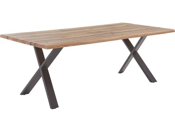 NIEHOFF SITZMÖBEL Esstisch Epoxy-TS, Charakter-Eiche massiv mit Epoxidharzfüllung, verschiedene Maße, H 76, braun NIEHOFF SITZMÖBEL Esstisch Epoxy-TS, Charakter-Eiche massiv mit Epoxidharzfüllung, verschiedene Maße, H 76, braun von Niehoff-Sitzmöbel