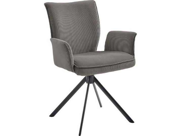 NIEHOFF SITZMÖBEL Esszimmerstuhl, 2er Set, Bezug Cord, Stativgestell mit Drehfunktion, Sitzhöhe 50, grau NIEHOFF SITZMÖBEL Esszimmerstuhl, 2er Set, Bezug Cord, Stativgestell mit Drehfunktion, Sitzhöhe 50, grau von Niehoff-Sitzmöbel