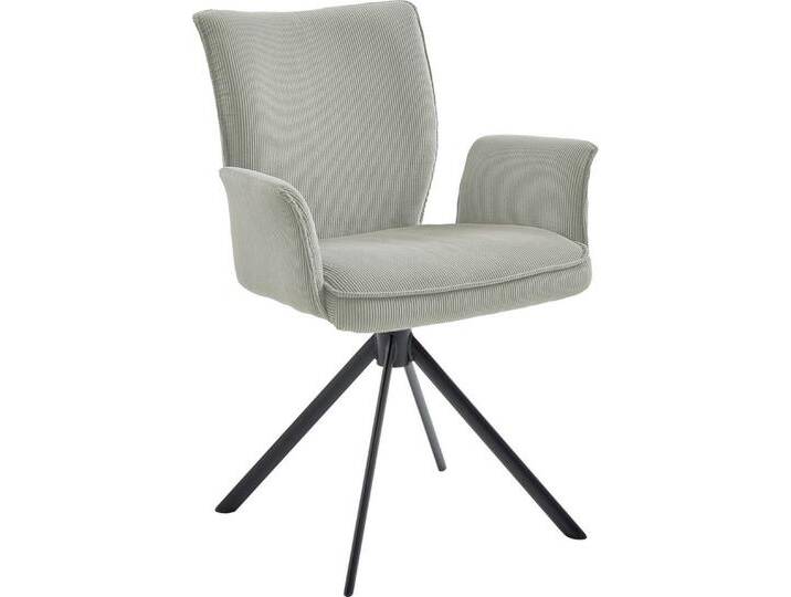 NIEHOFF SITZMÖBEL Esszimmerstuhl, 2er Set, Bezug Cord, Stativgestell mit Drehfunktion, Sitzhöhe 50, grau NIEHOFF SITZMÖBEL Esszimmerstuhl, 2er Set, Bezug Cord, Stativgestell mit Drehfunktion, Sitzhöhe 50, grau von Niehoff-Sitzmöbel