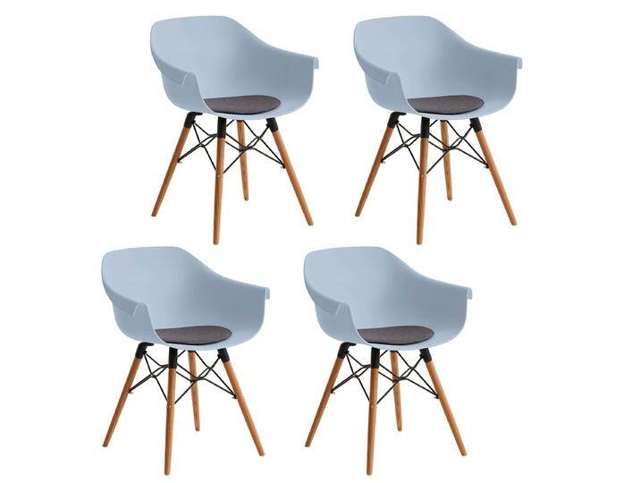 Niehoff Design-Stuhl Tulip 3872 Sitzschale aus Kunststoff in vier Farben Gestell teilmassiv Eiche mit Metallstreben schwarz im 4er Set Niehoff Design-Stuhl Tulip 3872 Sitzschale aus Kunststoff in vier Farben Gestell teilmassiv Eiche mit Metallstreben schwarz im 4er Set von Niehoff-Sitzmöbel