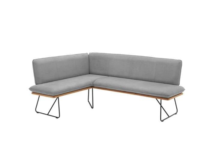 Niehoff Eckbank Leonie in Spitzkissenoptik mit umlaufender Holzleiste in Charakter-Eiche und Eisengestell Mikrofaserbezug Arizona und Größe wählbar Niehoff Eckbank Leonie in Spitzkissenoptik mit umlaufender Holzleiste in Charakter-Eiche und Eisengestell Mikrofaserbezug Arizona und Größe wählbar von Niehoff-Sitzmöbel