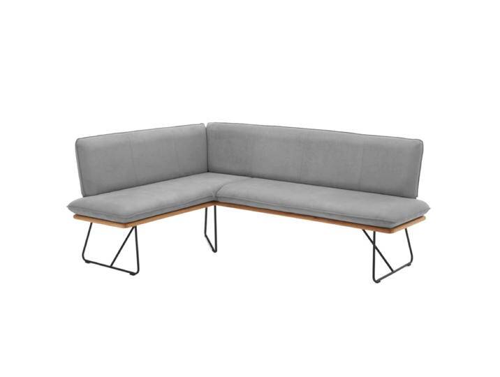 Niehoff Eckbank Leonie in Spitzkissenoptik mit umlaufender Holzleiste in Charakter-Eiche und Eisengestell Mikrofaserbezug Arizona und Größe wählbar Niehoff Eckbank Leonie in Spitzkissenoptik mit umlaufender Holzleiste in Charakter-Eiche und Eisengestell Mikrofaserbezug Arizona und Größe wählbar von Niehoff-Sitzmöbel