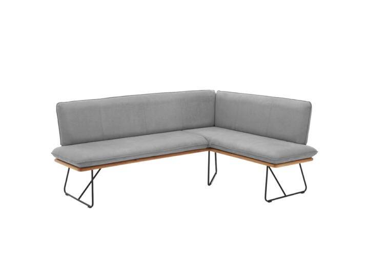 Niehoff Eckbank Leonie in Spitzkissenoptik mit umlaufender Holzleiste in Charakter-Eiche und Eisengestell Mikrofaserbezug Arizona und Größe wählbar Niehoff Eckbank Leonie in Spitzkissenoptik mit umlaufender Holzleiste in Charakter-Eiche und Eisengestell Mikrofaserbezug Arizona und Größe wählbar von Niehoff-Sitzmöbel