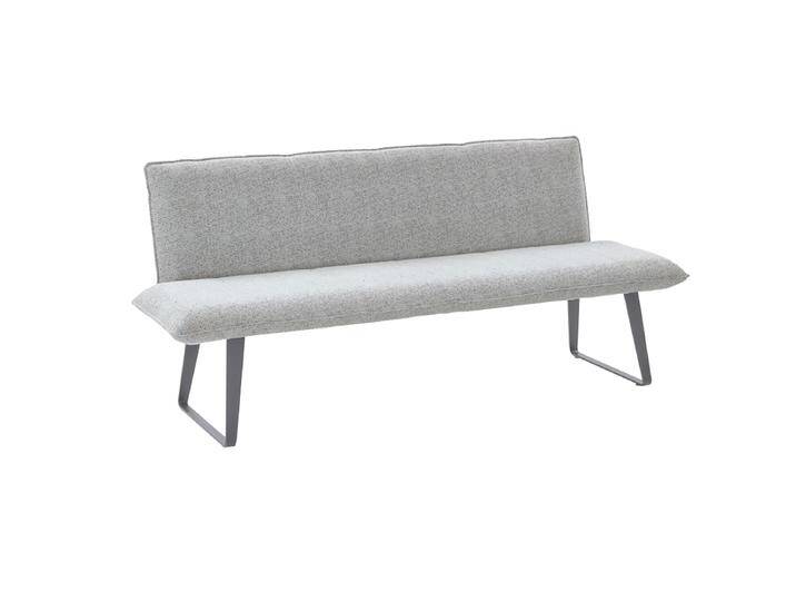 Niehoff Einzelbank Solo grau in Stoff oder Echtleder wählbar Kufe Edelstahl gebürstet in vier Längen versandkostenfrei online kaufen Niehoff Einzelbank Solo grau in Stoff oder Echtleder wählbar Kufe Edelstahl gebürstet in vier Längen versandkostenfrei online kaufen von Niehoff-Sitzmöbel