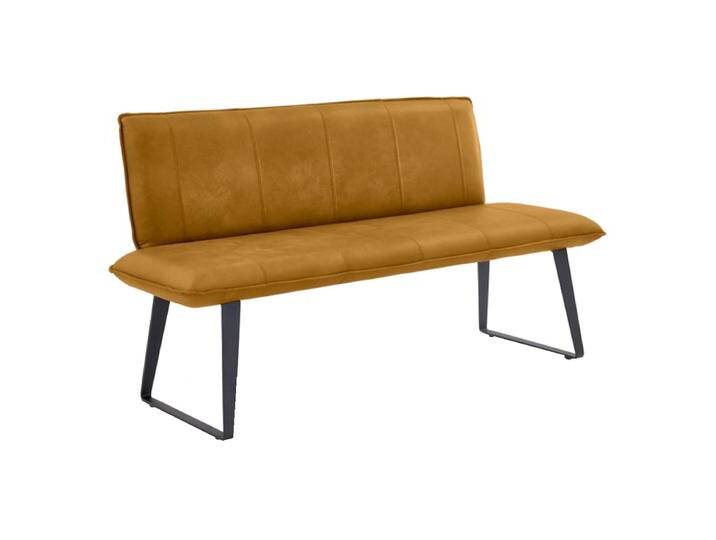 Niehoff Einzelbank Solo mit grauem Bezug in Stoff oder Echtleder wählbar Kufe Eisen schwarz in vier Längen Niehoff Einzelbank Solo mit grauem Bezug in Stoff oder Echtleder wählbar Kufe Eisen schwarz in vier Längen von Niehoff-Sitzmöbel