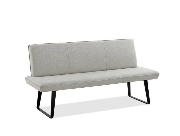 Niehoff Elba Vollpolsterbank Stahl Alpine Beige Niehoff Elba Vollpolsterbank Stahl Alpine Beige von Niehoff-Sitzmöbel