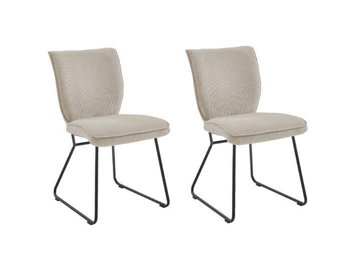 Niehoff Esszimmerstuhl 7311 im 2er Set mit Kufengestell schwarz und Cordbezug passend zur Eckbank Conny versandkostenfrei online kaufen Niehoff Esszimmerstuhl 7311 im 2er Set mit Kufengestell schwarz und Cordbezug passend zur Eckbank Conny versandkostenfrei online kaufen von Niehoff-Sitzmöbel