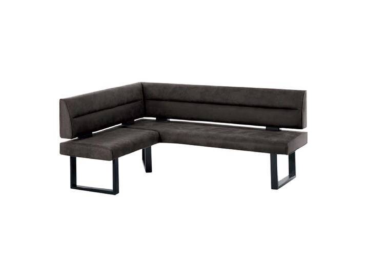 Niehoff Finja Eckbank ca. 152 x 202 cm mit langem Schenkel rechts und anthrazitfarbenen Mikrofaserbezug sowie Metallkufengestell Eisen schwarz Niehoff Finja Eckbank ca. 152 x 202 cm mit langem Schenkel rechts und anthrazitfarbenen Mikrofaserbezug sowie Metallkufengestell Eisen schwarz von Niehoff-Sitzmöbel