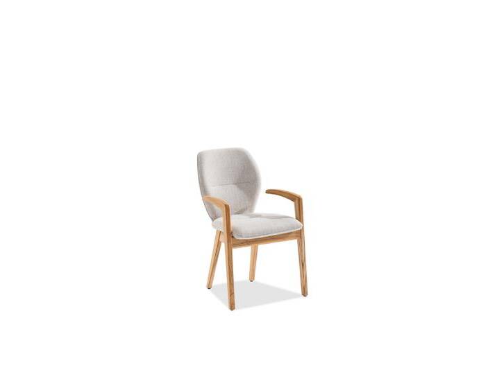 Niehoff Lugano Polsterstuhl Teak/Kunstfaser von Niehoff-Sitzmöbel