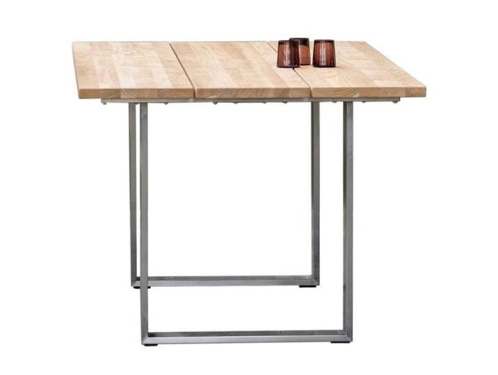 Niehoff Noah Gartentisch 180x95cm Edelstahl/Teak von Niehoff-Sitzmöbel