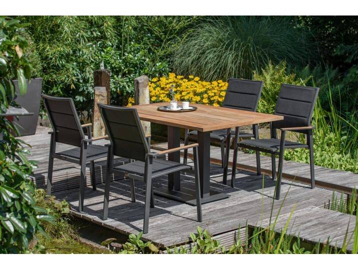 Niehoff Set Bistro, Revent - Das Set besteht aus: 1 Klapptisch Bistro anthrazit, recht... Niehoff Set Bistro, Revent - Das Set besteht aus: 1 Klapptisch Bistro anthrazit, recht... von Niehoff-Sitzmöbel