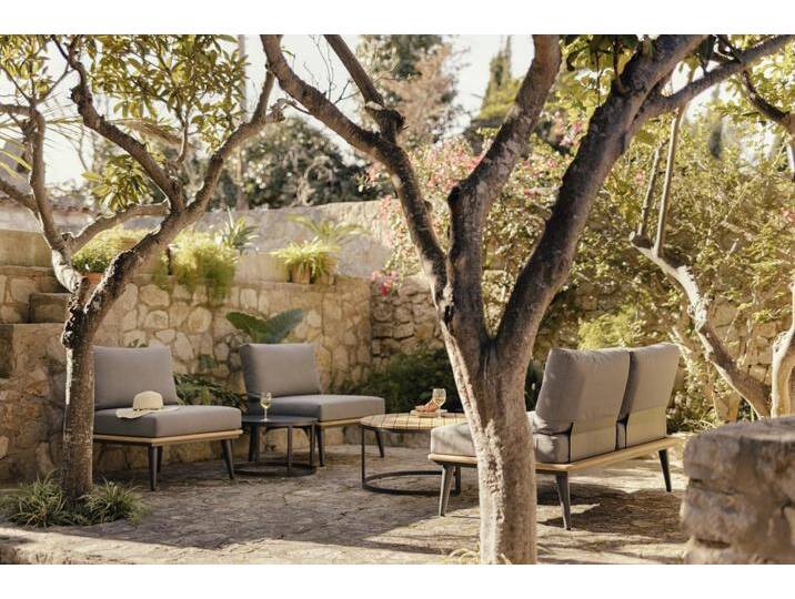 Niehoff Set Loungesystem Serra II - Das Set besteht aus: Loungesystem Serra 1 x 2-Sitzer, 2 x... von Niehoff-Sitzmöbel