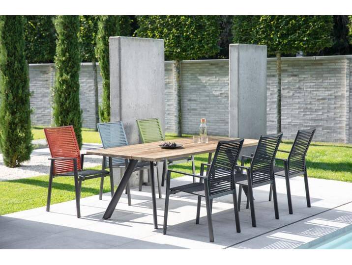 Niehoff Set Noah Stativprofil anthrazit, Cervo - Das Set besteht aus: 1 x Tisch Noah Stativprofil anthrazi... Niehoff Set Noah Stativprofil anthrazit, Cervo - Das Set besteht aus: 1 x Tisch Noah Stativprofil anthrazi... von Niehoff-Sitzmöbel