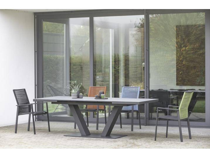 Niehoff Set Prano, Cervo - Das Set besteht aus: 1 x Auszugstisch Prano 180/240 x 100... von Niehoff-Sitzmöbel