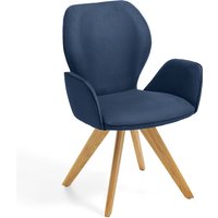 Niehoff Sitzmöbel Colorado Trend-Line Design-Armlehnenstuhl Eichen/Polyester Drehbar von Niehoff Sitzmöbel