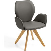 Niehoff Sitzmöbel Colorado Trend-Line Design-Armlehnenstuhl Eichengestell - Leder von Niehoff Sitzmöbel