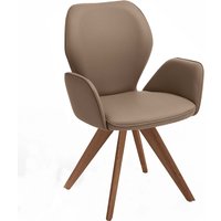 Niehoff Sitzmöbel Colorado Trend-Line Design-Armlehnenstuhl Gestell Wild-Nussbaum - Leder von Niehoff Sitzmöbel