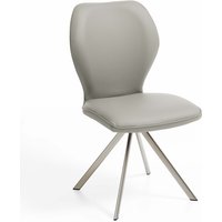 Niehoff Sitzmöbel Colorado Trend-Line Design-Stuhl Edelstahlgestell - Leder - 180° drehbar von Niehoff Sitzmöbel