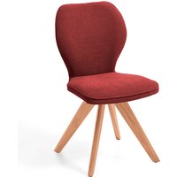 Niehoff Sitzmöbel Colorado Trend-Line Design-Stuhl Gestell Kernbuche - Webstoff von Niehoff Sitzmöbel