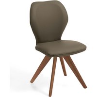 Niehoff Sitzmöbel Colorado Trend-Line Design-Stuhl Gestell Wild-Nussbaum - Leder von Niehoff Sitzmöbel