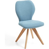 Niehoff Sitzmöbel Colorado Trend-Line Design-Stuhl Gestell Wildeiche - Webstoff von Niehoff Sitzmöbel