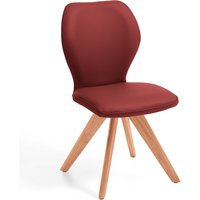 Niehoff Sitzmöbel Colorado Trend-Line Design-Stuhl Kernbuche/Leder - 180° drehbar von Niehoff Sitzmöbel