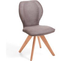 Niehoff Sitzmöbel Colorado Trend-Line Design-Stuhl Kernbuche/Polyester - 180° drehbar von Niehoff Sitzmöbel
