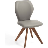 Niehoff Sitzmöbel Colorado Trend-Line Design-Stuhl Wild-Nussbaum/Polyester - 180° drehbar von Niehoff Sitzmöbel