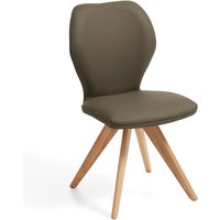 Niehoff Sitzmöbel Colorado Trend-Line Design-Stuhl Wildeiche/Leder - 180° drehbar von Niehoff Sitzmöbel