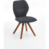 Niehoff Sitzmöbel Merlot Design-Stuhl Stativ-Gestell Massivholz/Stoff Venice 180° Drehbar mit Rückho von Niehoff Sitzmöbel