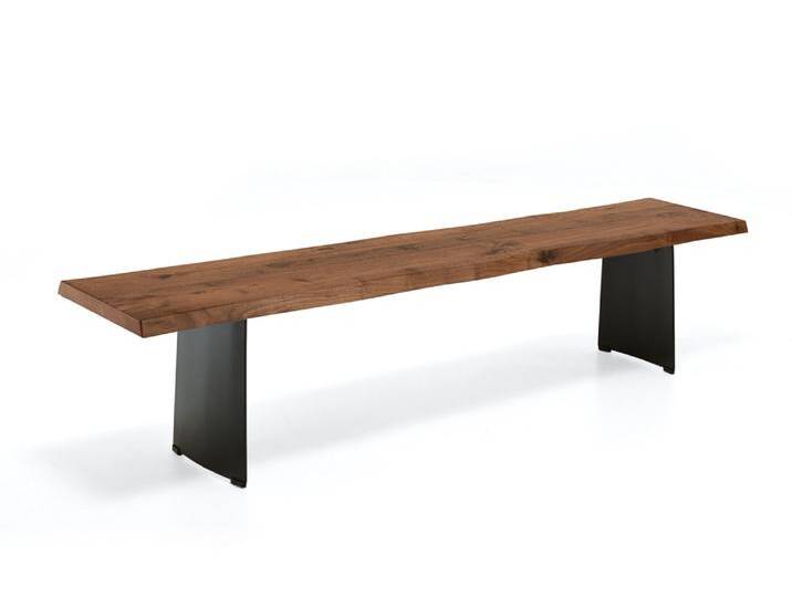 Niehoff Sitzmöbel Tree-Top Einzelbank Hohlwangengestell Eisen Niehoff Sitzmöbel Tree-Top Einzelbank Hohlwangengestell Eisen von Niehoff-Sitzmöbel