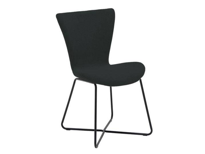 Niehoff Sitzmöbel Triple Stuhl 52x63x86cm Liverpool Anthrazit/Schwarz Dunkelgrau von Niehoff-Sitzmöbel