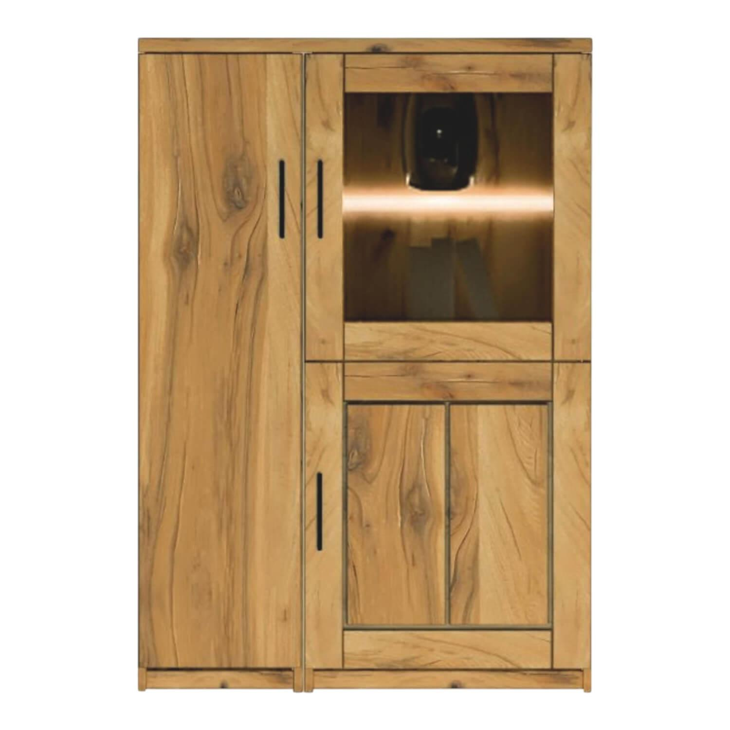 Highboard Newcastle Charakter-Eiche Leicht Gebürstet Geölt Highboard Newcastle Charakter-Eiche Leicht Gebürstet Geölt von Niehoff