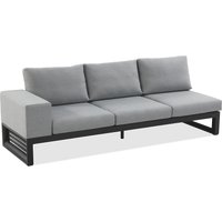 Niehoff Malta 3-Sitzer Sofa Aluminium von Niehoff