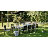 Niehoff Newport Ausziehtisch Aluminium/HPL 180 - 300x100 cm von Niehoff