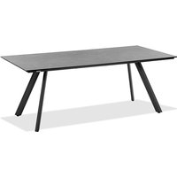 Niehoff Noah Tisch Aluminium Stativprofil Anthrazit/HPL 160x95 cm bis 220x95 cm von Niehoff