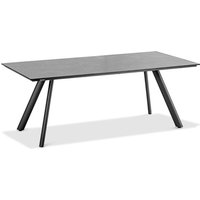 Niehoff Noah Tisch Aluminium Stativprofil Anthrazit/HPL 160x95 cm bis 220x95 cm von Niehoff