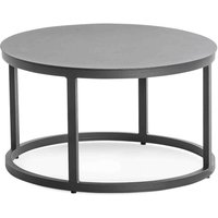 Niehoff Serra Loungetisch Aluminium/Anthrazit von Niehoff
