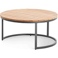 Niehoff Serra Loungetisch Aluminium/Teak von Niehoff